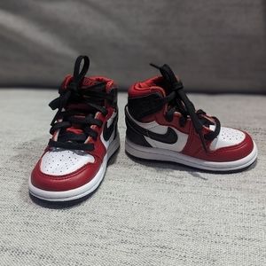 Toddler Jordan 1s High Satin Snake Chicago